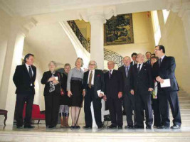 Empfang in der Deutschen Botschaft „Hôtel de Beauharnais“ in Paris